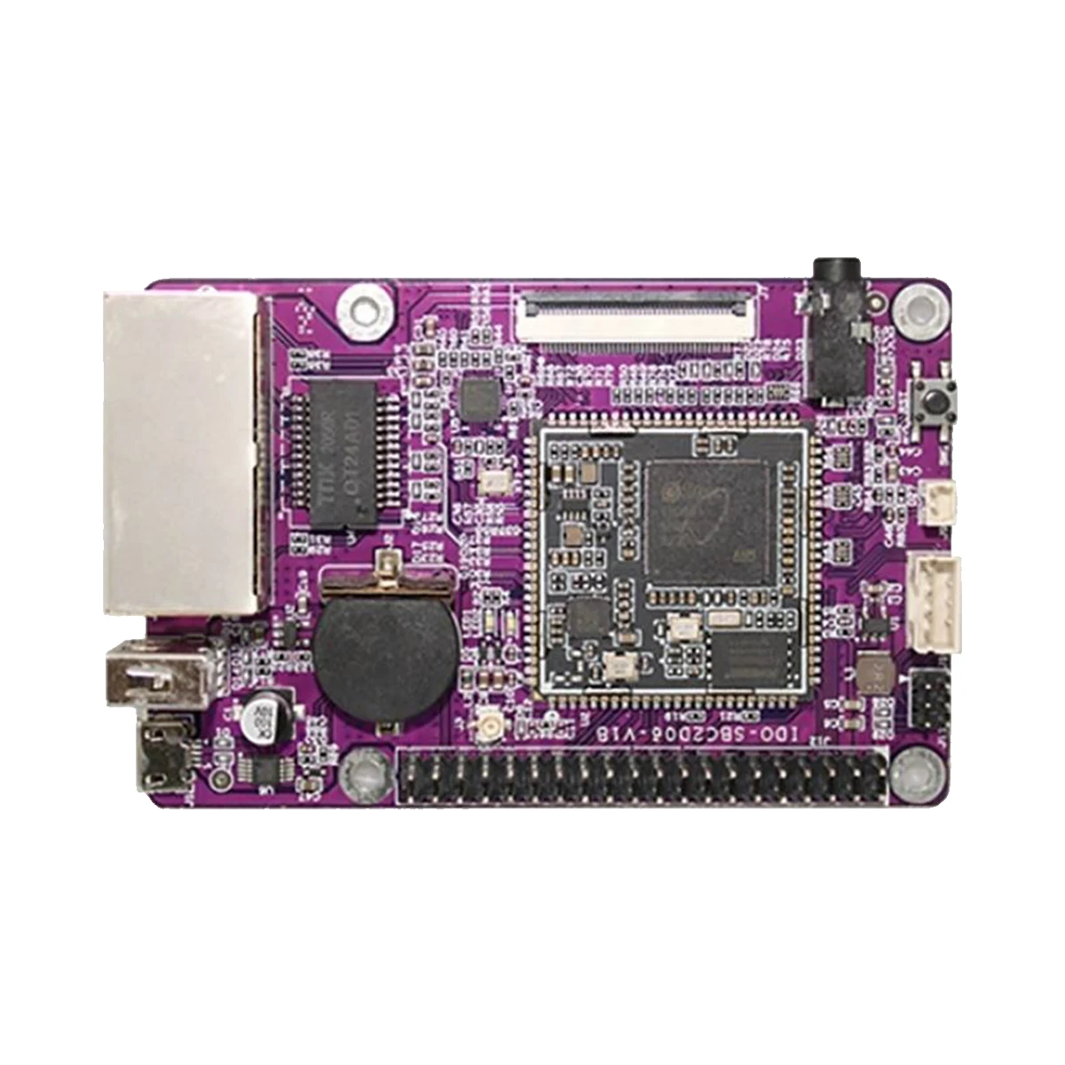 

Материнская плата SBC с двумя портами Ethernet 2RJ45, планшетом Linux, совместима с Raspberry Pi 3, Raspberry Pi 3B