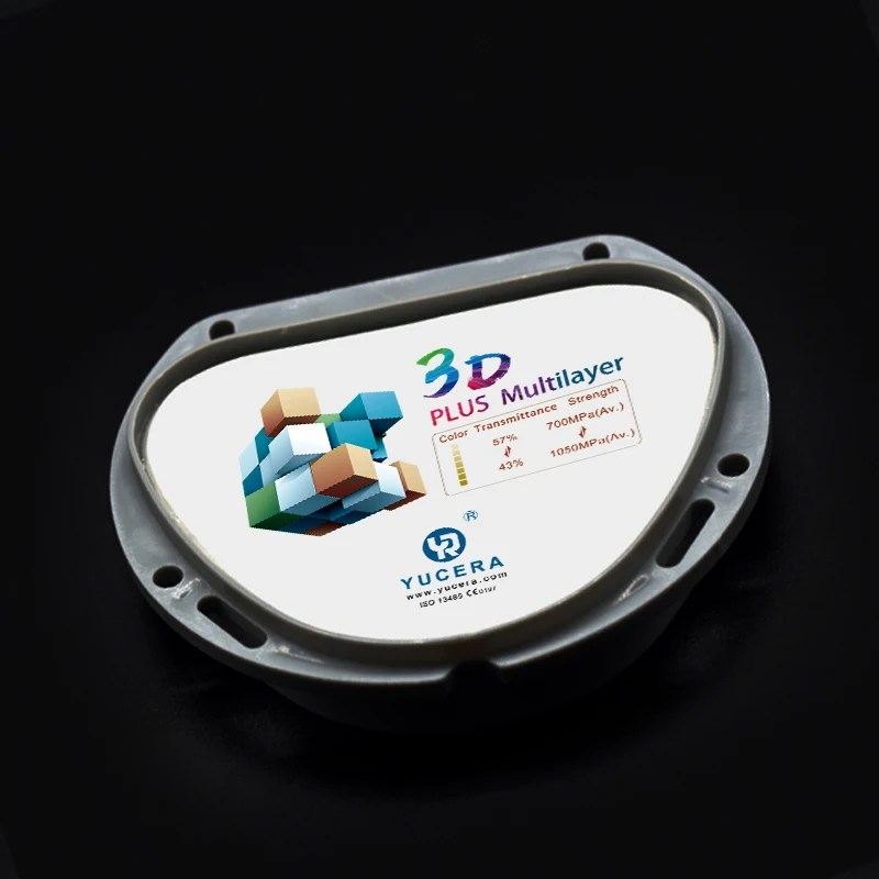 

Многослойные расходные материалы Yucera 89 мм A2 3D Plus, стоматологическая лаборатория для системы открытия камеры CAD