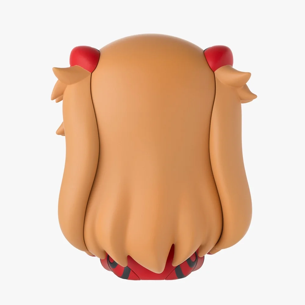 Фото Оригинальный S-FIRE Fuwa Petit Evangelion Shin Gekijouban Soryu Asuka Langrey (Plug Suit) Фигурка 8 см Q версия Коллекционная игрушка №5