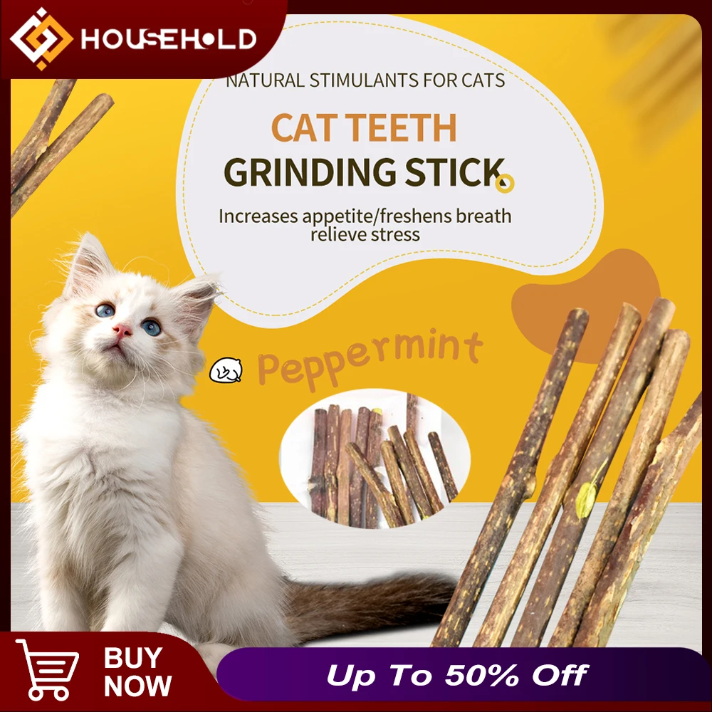 

Pet Supplies Toys Cat Toy Clean Teeth Natural Plants Cat Molar Stick Green No Additives Cat Cleaning Teeth Catnip Cats Chew Toys