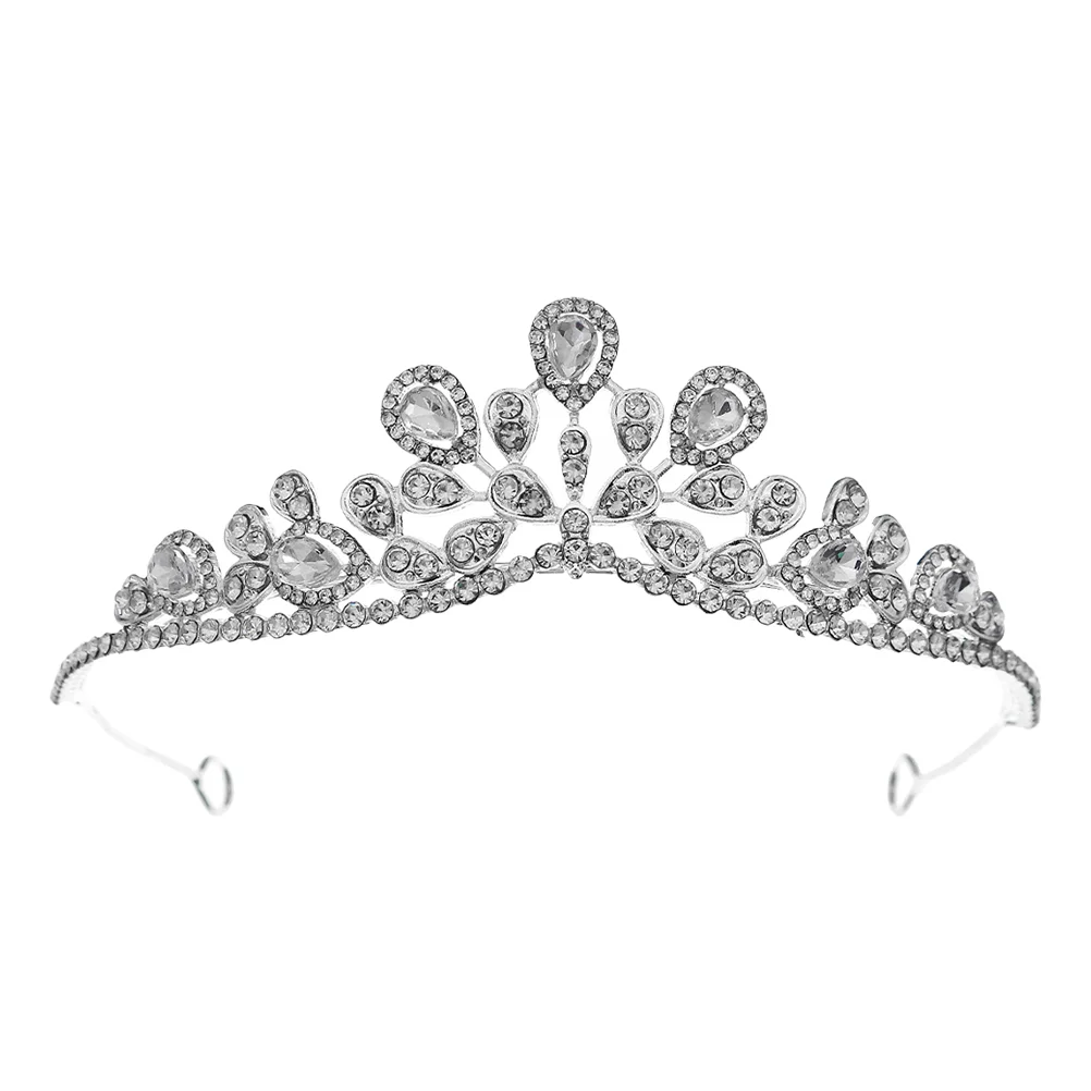 

Rhinestone Crown Hair Jewelry for Costume Party Wedding Birthday