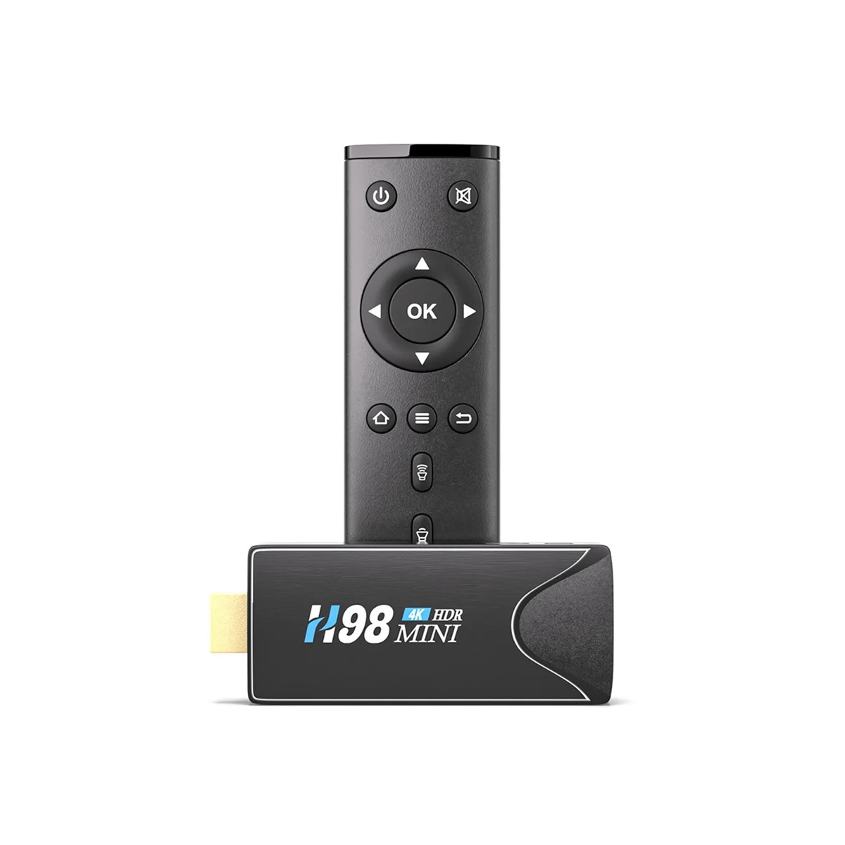 

H98 Mini TV Stick 2GB+8GB Android TV Stick Dongle H313 TV Box 4K HDR Network Player Portable Set Top Box EU Plug