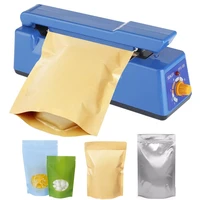 electric heat sealing machine heat sealer hand press vacuum food plastic bag impulse sealer packaging machine for home kitchen