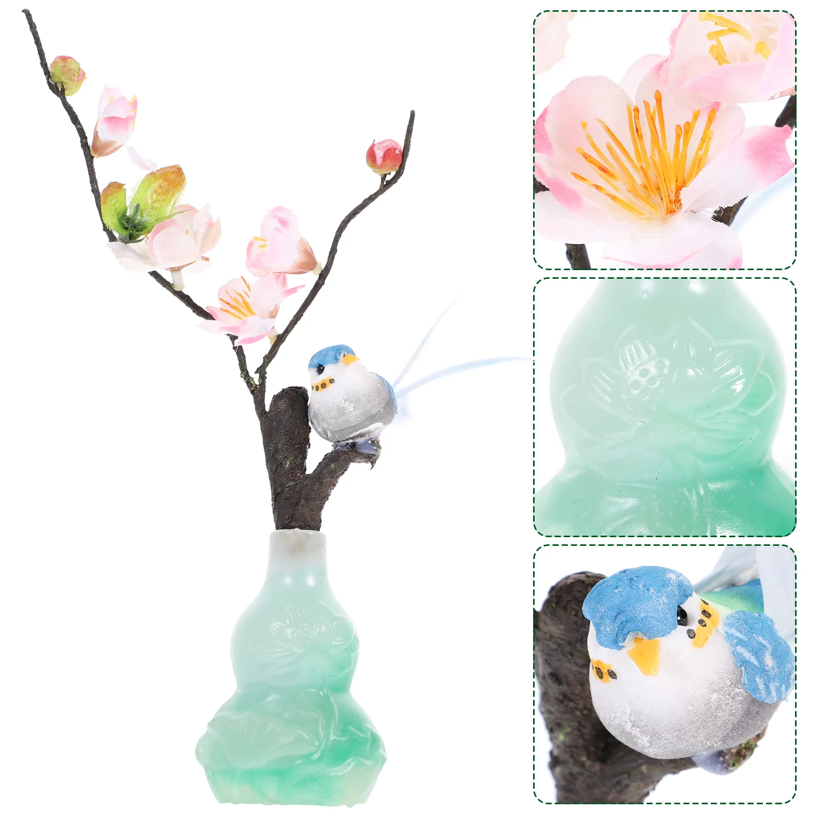 

Flowersushi Artificial Flowers Decoration Plate Sashimi Decor Fake Ornament Japanese Restauranttable Decorations Aquarium Dish