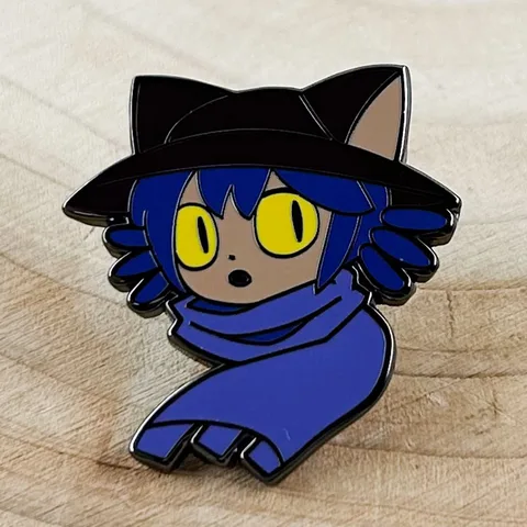 Эмалированная булавка OneShot Niko