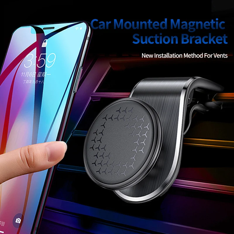 

Magnetic Car Phone Mount Holder Magnet Phone Bracket Foldable Dashboard Stand Multipurpose Navigation Holder Car Accessories