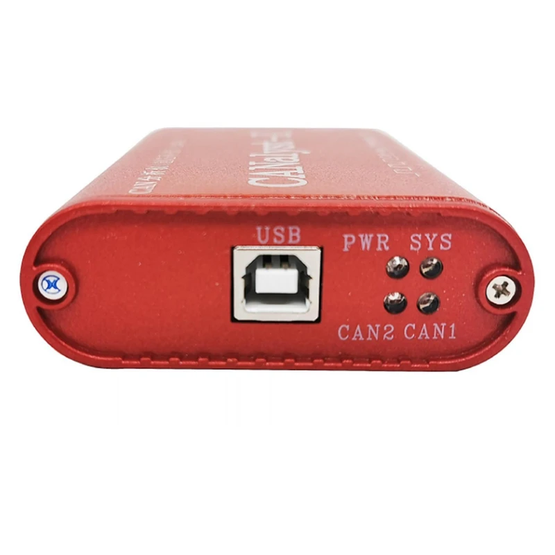 Фото CAN-анализатор CANOpen J1939 USBCAN-2II, конвертер, совместимый с ZLG USB to CAN USBalyst-II-DT30 №4