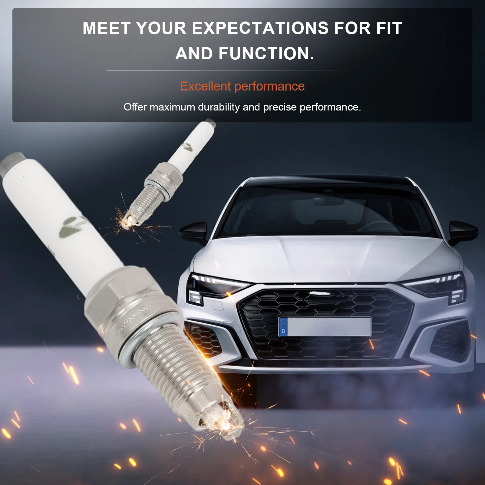 Свеча зажигания 4 шт. 0241145523 Для A1 8X1 8XK 1.4L 12-18 A3 8V1 8VK 1.2L 2013-2017 Octavia III 5E3 NL3 NR3 NR1.2L 2012-