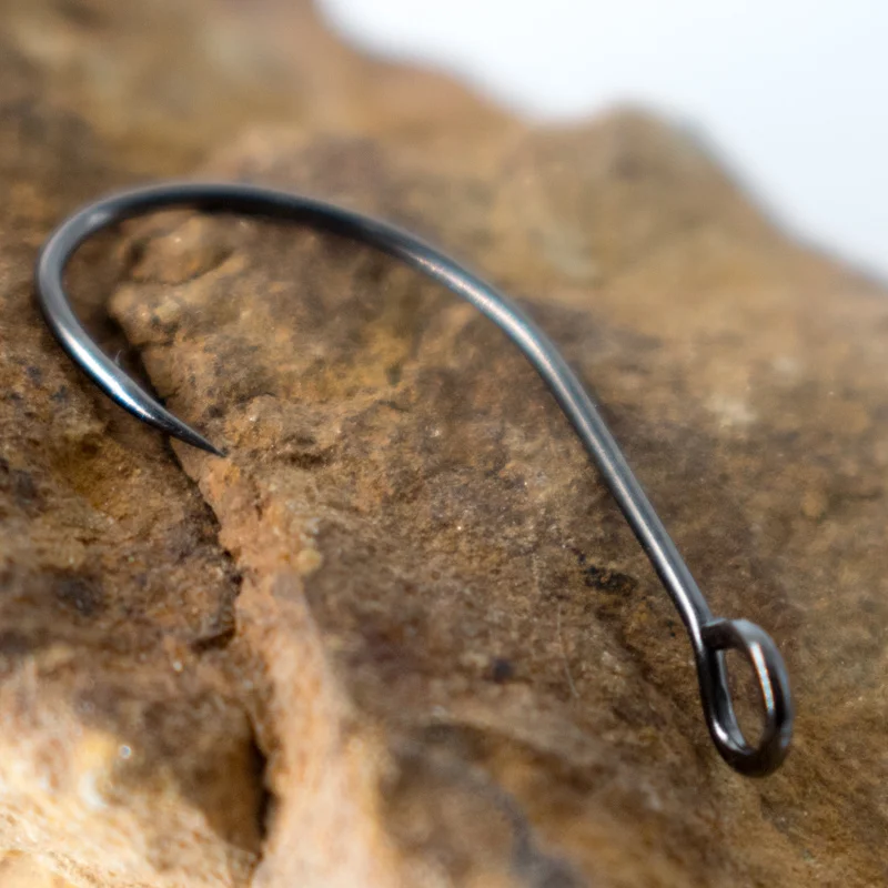 Высококачественный рыболовный крючок 50 шт./лот большой круглый с зазубриной