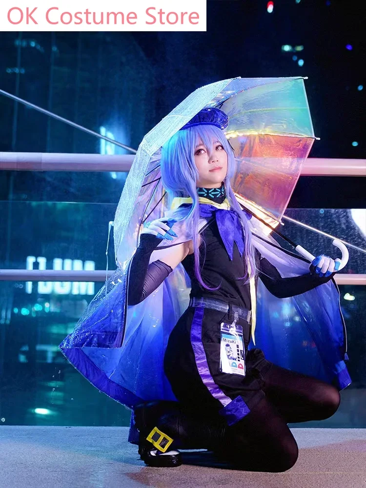 Женский и мужской костюм для косплея arknight Mizuki Wig Shoe Umbrella