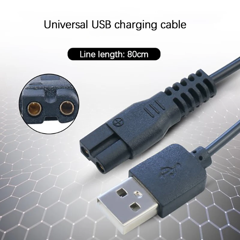 

1pc Electric Clippers Pet Shaver USB Charger Charging Cable Power Cord For C6/C7 Hair Trimmer Part