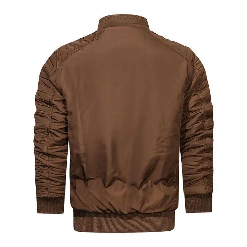 Winter Jacket Men Parka Military Tactical Bomber Jacket Stand Collar Solid Zipper Warm Coat Cheap Men's Clothing Parkas