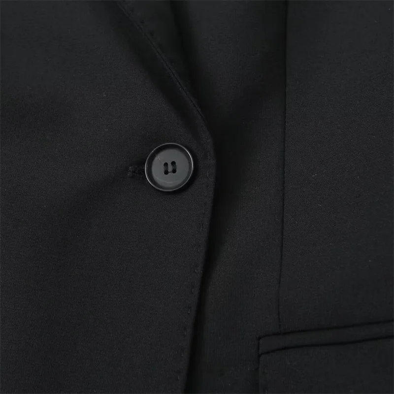 Новинка 2024 Женский Асимметричный Блейзер KEYANKETIAN на одно плечо осенняя облегающая