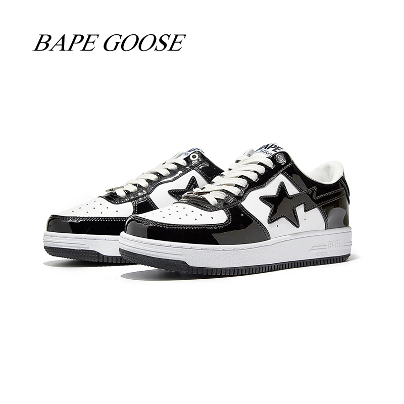 

2022 New bape July Men's sta Sneakers Unisex Casual Fashion Suede Sneakers Ladies Leather Sneakers Star Shoes Street Low Top
