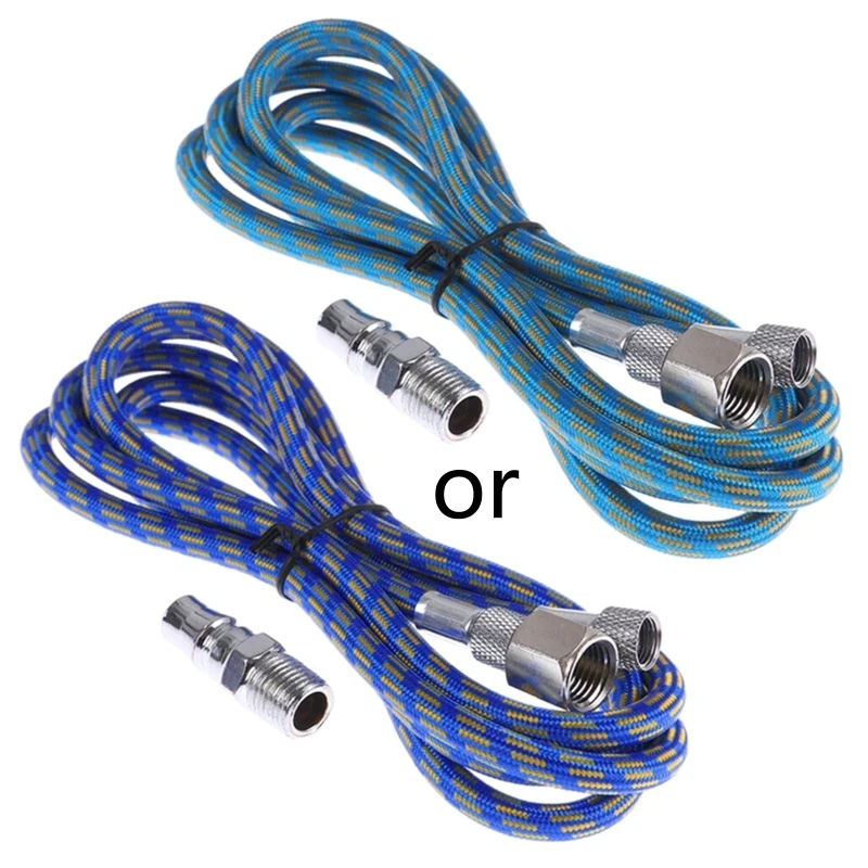 

Airbrush Braided Airbrush Air Hose Air Compressor Tool Adaptor Fitting 1.8M for Most Airbrush Kit with Inline Moisture