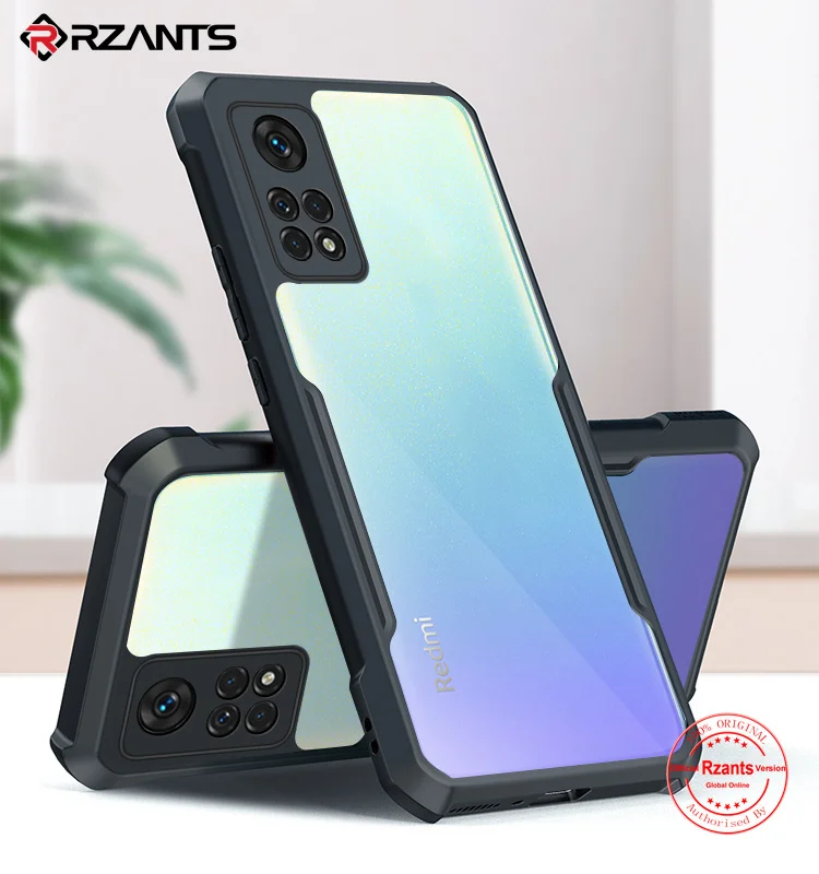 

Rzants For Xiaomi Redmi Note 11 11S Pro Global Version 4G Case Hard Air Bag Protection Slim Clear Cover