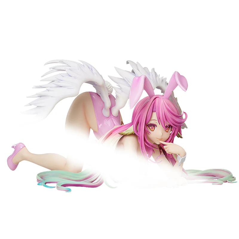 

pre-sell GSC 1/4 Jibril Barefoot bunny Ver.treat life as merely playing games action figure model children's gift anime