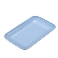 tableware dinnerware tray thickened rectangular plate for food barbecue compartment dishes for serving