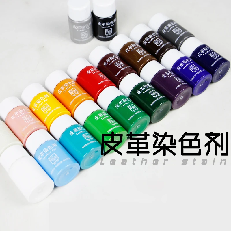 

20ml Leather Edge Oil Leather Craft DIY Car Leather Repair Manual Leather Border Sealing Tools Leather Dye Repair and Renovation