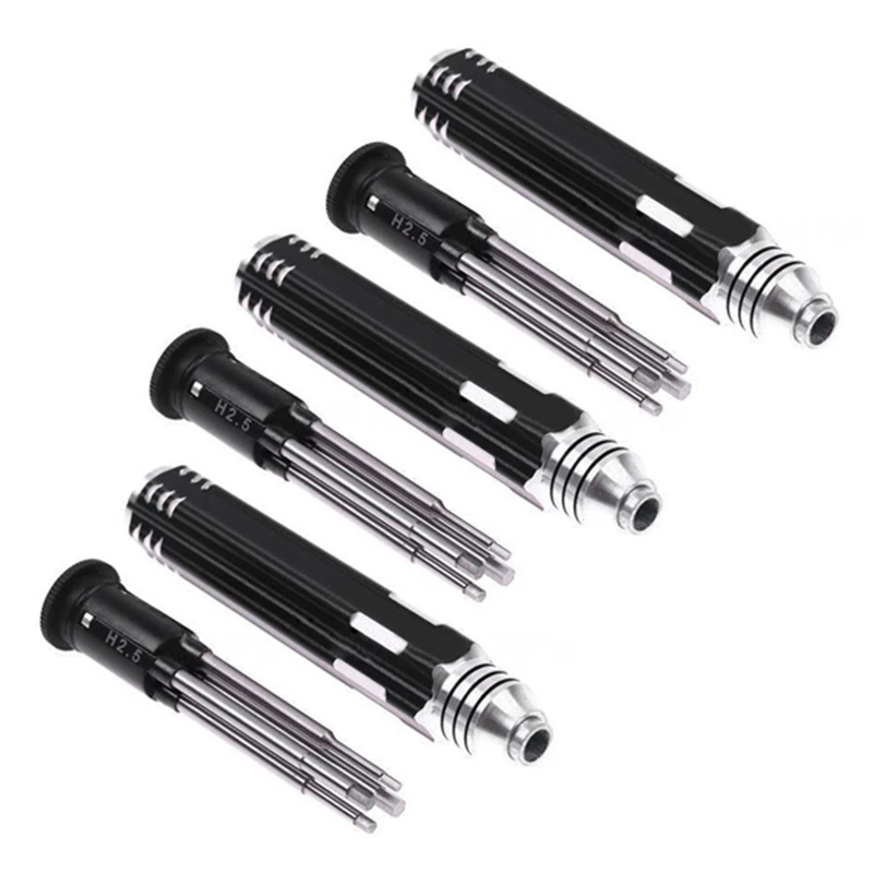 

3x4 в 1 Шестигранная головка набор инструментов для отвертки 1,5-3 мм для радиоуправляемого вертолета автомобиля