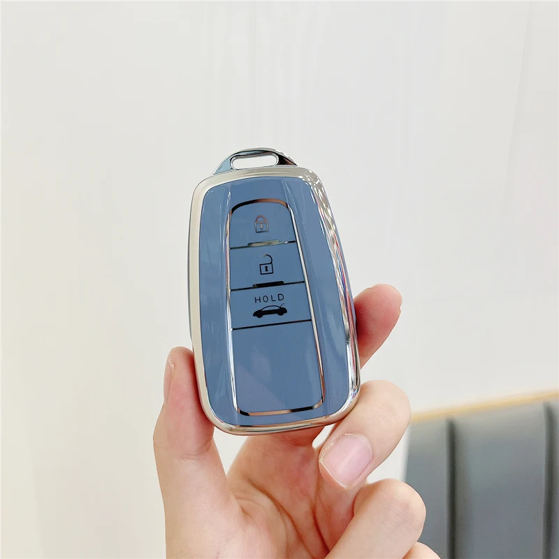 

Высококачественный Новый чехол для автомобильного ключа с полным покрытием для Toyota Prius Camry Corolla C-HR CHR Prado RAV4 2018, оболочка, аксессуары, брелок