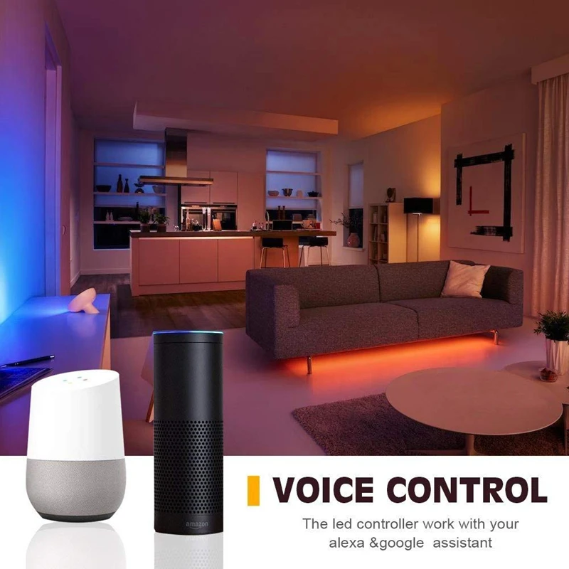 Пульт дистанционного управления Magic Home WIFI со светодиодной лентой 5 В 12 24 RGBW RGB + CCT APP