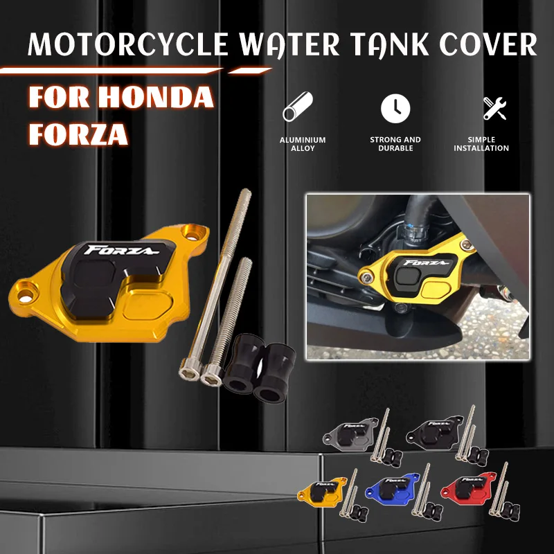 

for HONDA FORZA 350 300 FORZA350 FORZA300 NSS350 2018 2019 2020 2021 2022 Motorcycle Radiator Guard Cap Water Tank Cooler Parts