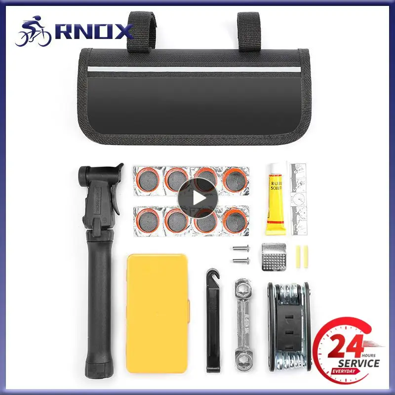 

Новый набор инструментов для велосипеда, портативный набор инструментов для ремонта горного велосипеда, для велосипеда, для многофункциональной аварийной шины