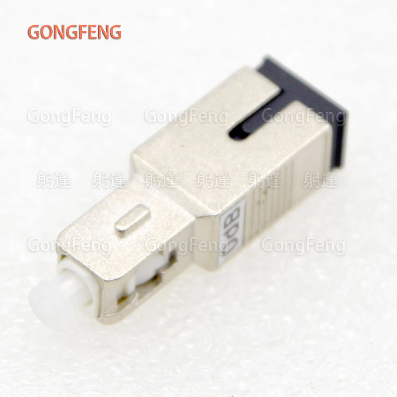 NEW Optic Fiber Attenuator Connector 0dB SC/APC Female-SC/UPC Male SM-9/125 Fiber Optic Adapter Flange Coupler Free Shipping