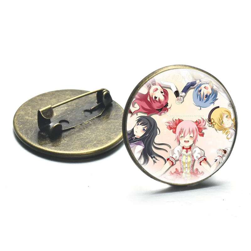 Броши Puella Magi Madoka Magica булавки брошь Kaname значок коллекция Akemi Homura ювелирное изделие