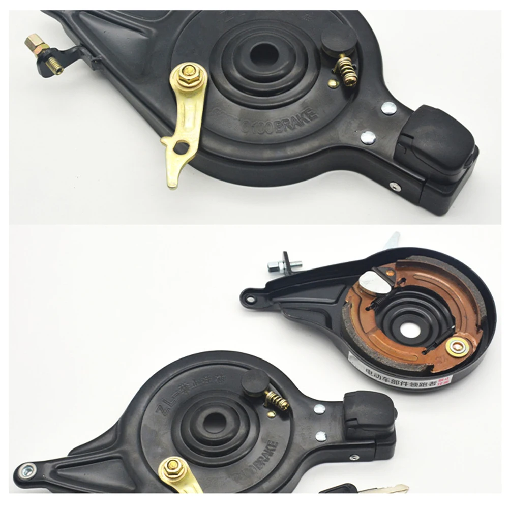 

Ebike Bicycle Rear Brake 90 100 Type WithLock Noiseless AntiLock Brake Assembly Motorcycles E-Bike Vehicles Brake