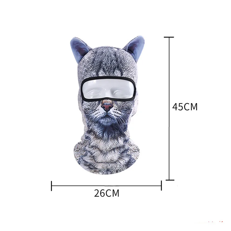 Балаклава уличная Солнцезащитная мотоциклетная маска для лица из лайкры