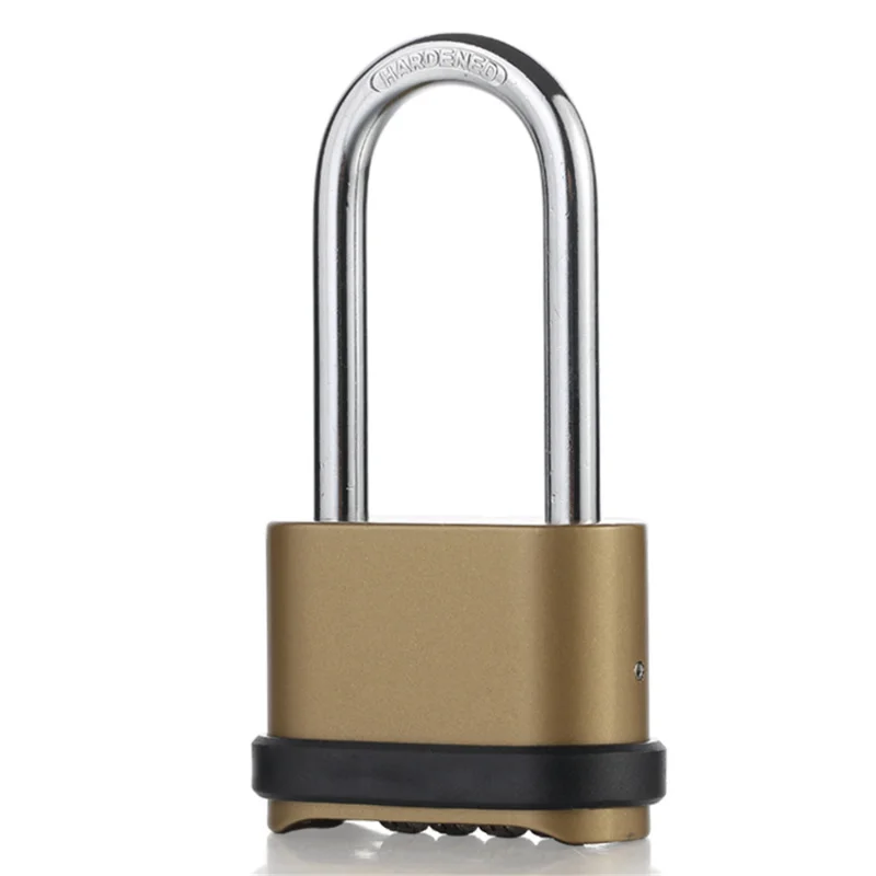 

Outdoor Lock No Key 4 Digit Combination Coded Padlock Waterproof Rustproof Brass Big Size Copper For Fence Warehouse Door Locks