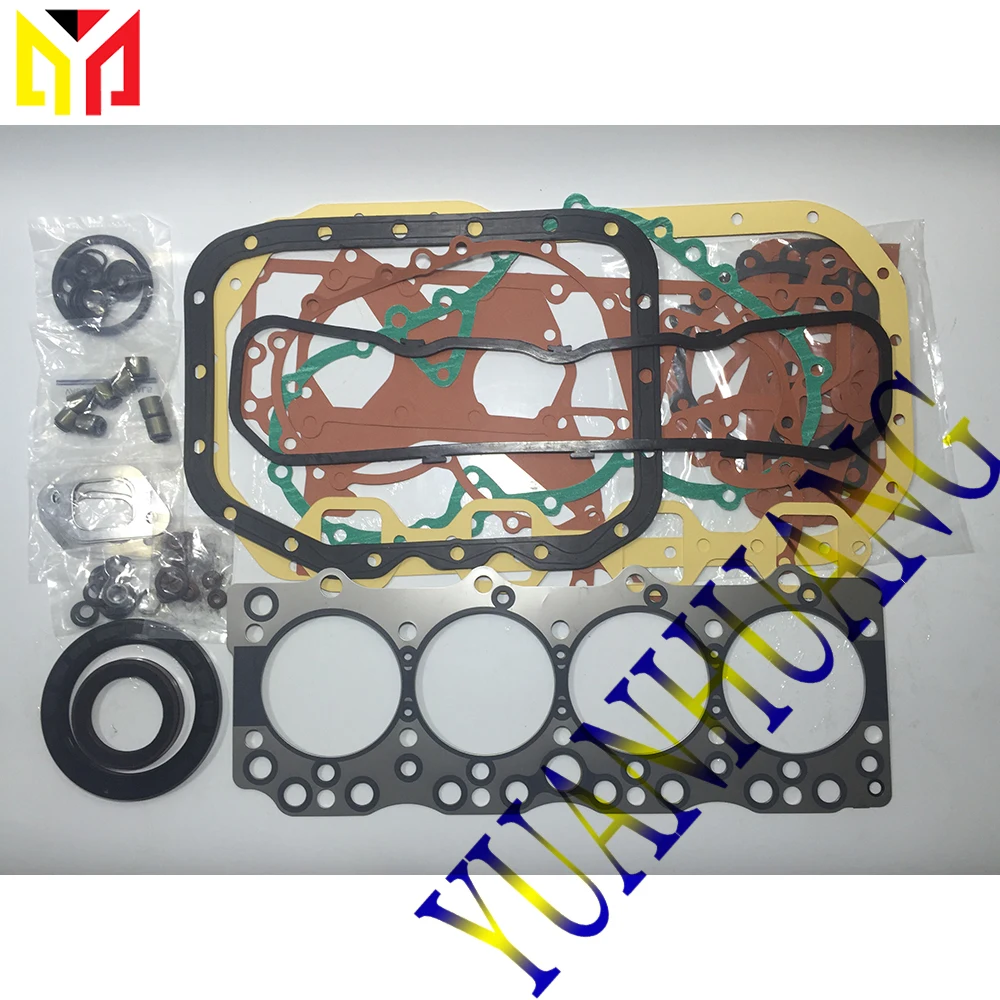 

4BG1 4BG1T Engine Full Gasket Kit Overhual Set For ISUZU Engine With Cylinder Head Gasket