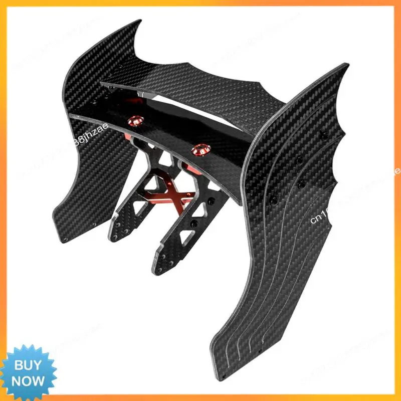 Фото Диффузор из углеродного волокна A10R поддерживает ARRMA F1 LIMITLESS 1/7, детали для обновления радиоуправляемого автомобиля, красный №5