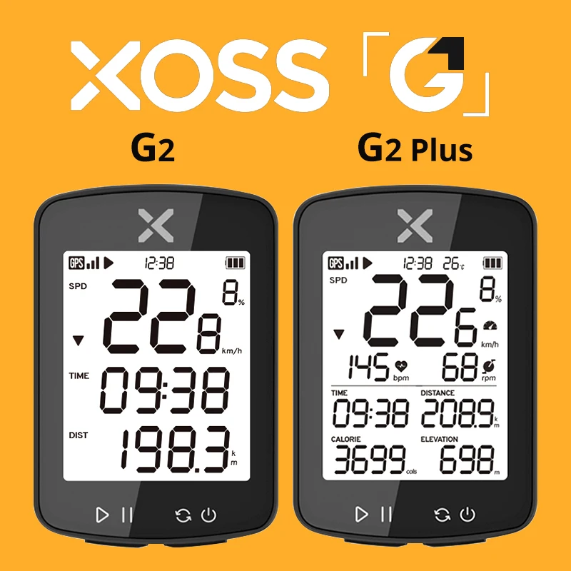 XOSS New Bike Computer Wireless GPS Cycling Speedometer G2 G2+ Road MTB Waterproof ANT+ Cadence Speed Smart Bicycle Computer