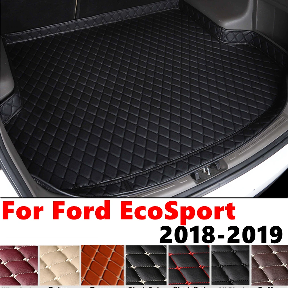 Высокий боковой коврик в багажник автомобиля для Ford EcoSport 2019 2018 XPE защитный чехол