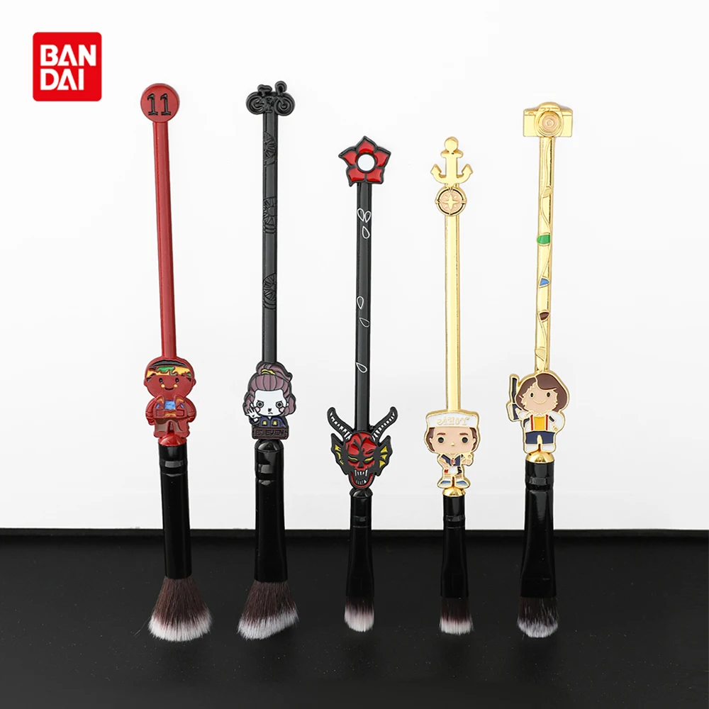 

Bandai Strange Things Makeup Brushes Hellfire Club Eleven Eye Shadow Loose Powder Foundation Brush Women Cosmetic Beauty Tools