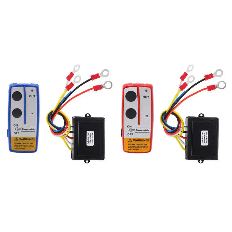 

Switch Handset Heavy Duty Interference Resistant 75ft Control Distance Winch Wireless Remote Control Kit Portable 434MHZ with