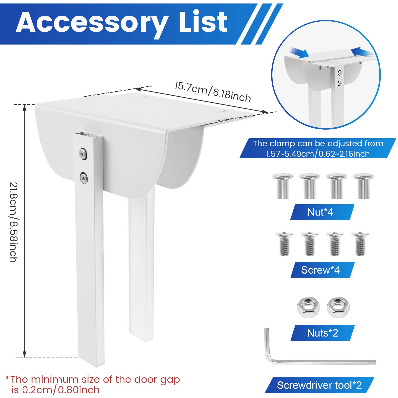 Новый металлический двойной дверной замок регулируемый для шкафа защита от