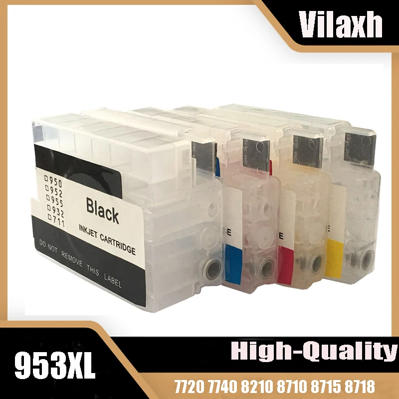 

Empty for Hp 953XL Refillable Ink Cartridge Compatible For HP953 953 xl OfficeJet Pro 7720 7740 8210 8710 8715 8718 8720 8725