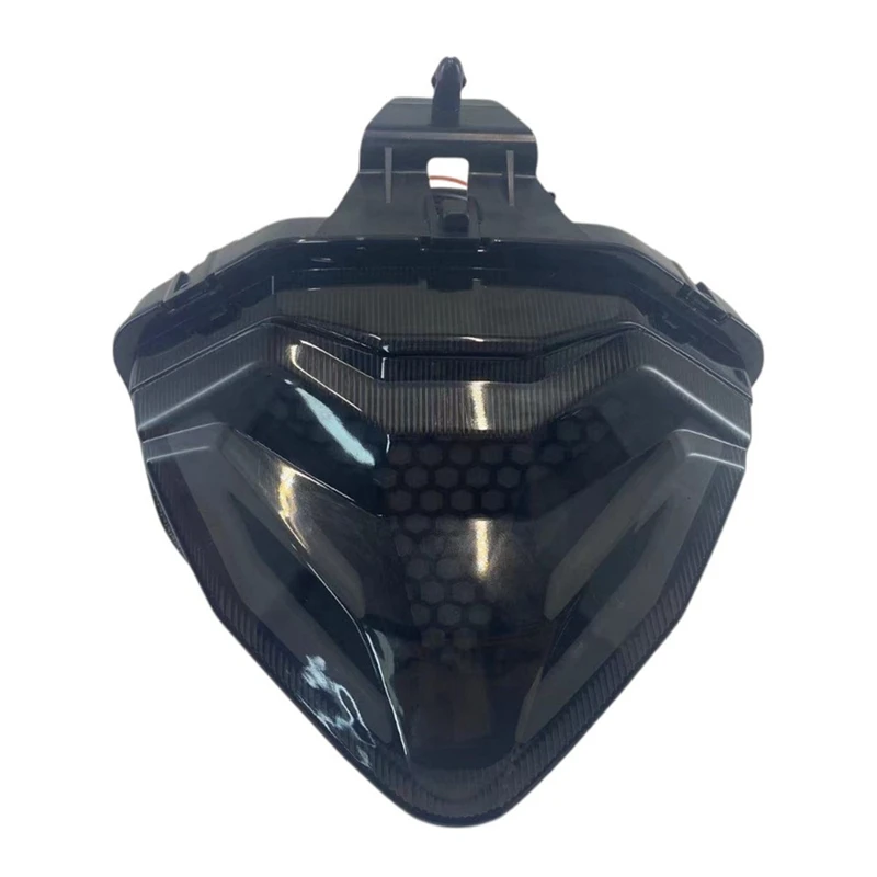 Дымчатый светодиодный задний фонарь задние стоп-сигналы мотоцикла с указателями