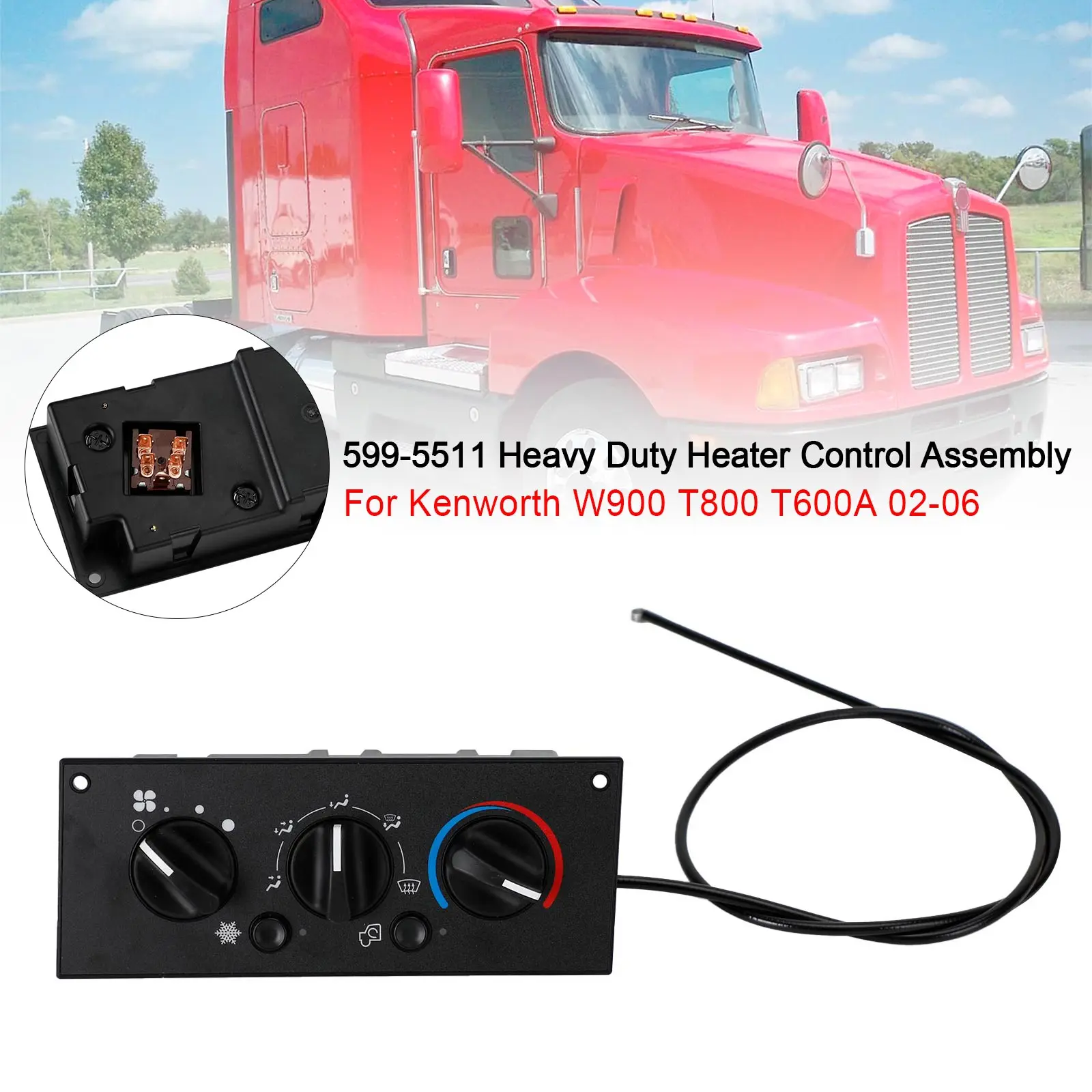 

Topteng 599-5511 сверхмощный блок управления нагревателем для Kenworth W900 T800 T600A 02-06