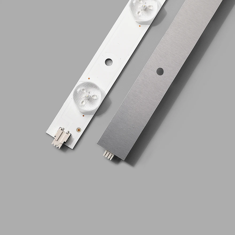 100% New 8PCS LED Backlight Strip Bar 7+7 Lamp For 180-W00-390000H IC-B-HWT39D060L IC-B-HWT39D060R V390HJ1-P02 T390HVN01.0