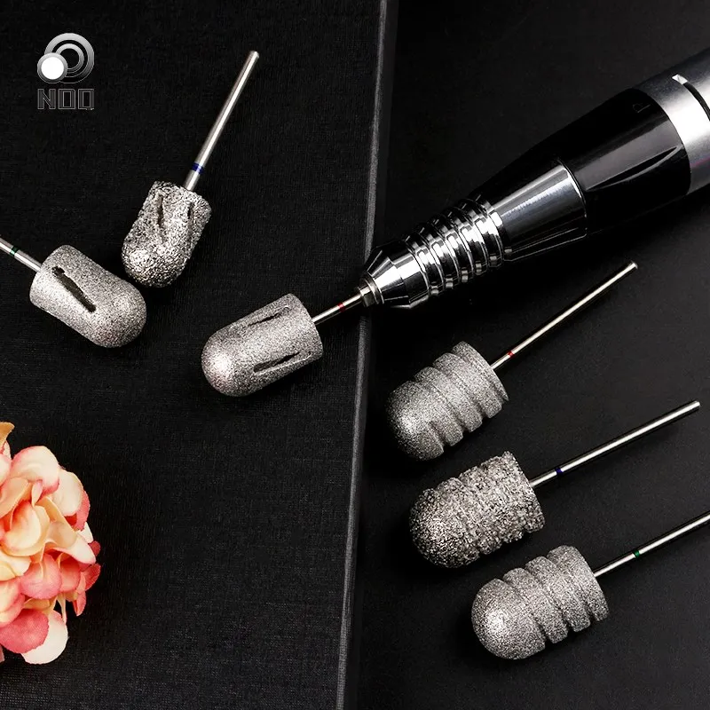 3pcs Foot Nail Drill Bits Pedicure Manicuring Foot Cuticle Clean Tools Nail File Grinding Head Nail Art Accessories Stainless