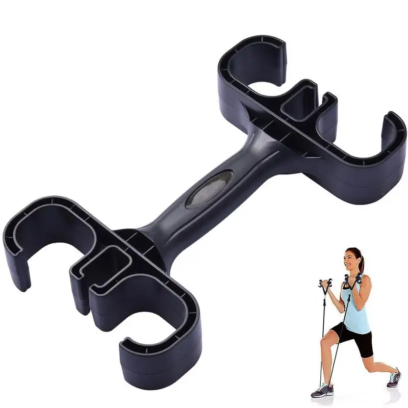 

Exercise Handles Grips Fitness Strap Handles Wrapped With 3 Attachment Points Workout Handles Can Attach To Resistance Bands