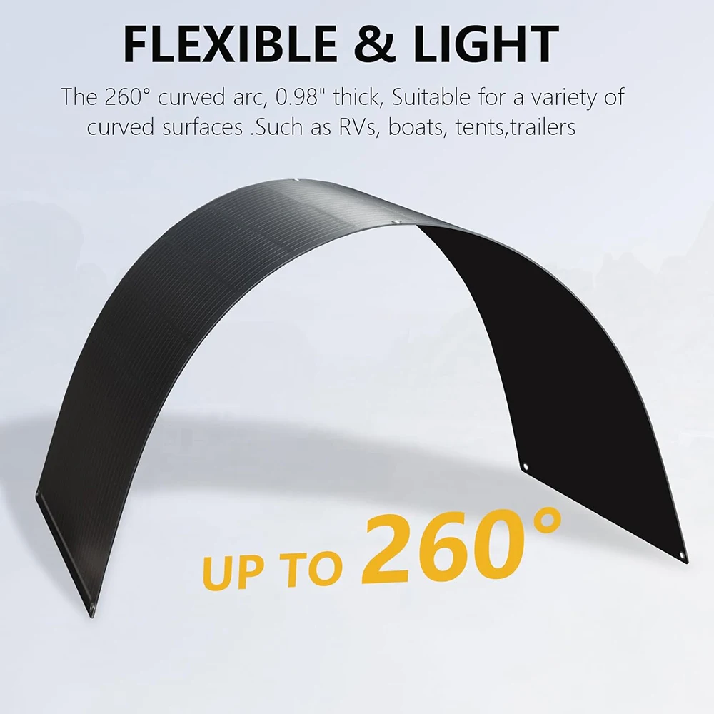 Гибкая солнечная панель XNPUGUANG 100 Вт