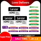 Оригинальная нано-карта Lexar nCard 64 ГБ, 128 ГБ, 256 ГБ, высокоскоростная флеш-карта для телефона, карта памяти до 90 нм МБс. нм для Huawei P30 Mate 20