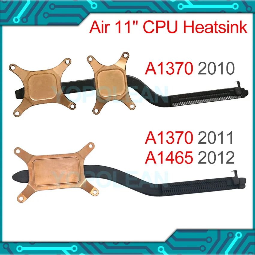 

Оригинальный радиатор охлаждения для Macbook Air 11 "A1370 A1465, радиатор ЦП 2011 2012 года
