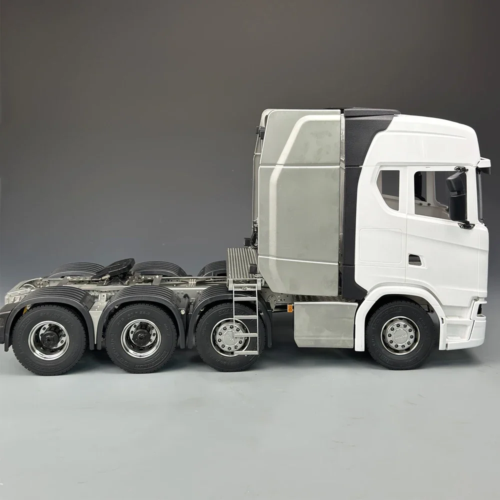 Tamiya 1/14 770S 8x8 10x10 Обновление цельнометаллического тяжелого фаркопа DIY игрушечная